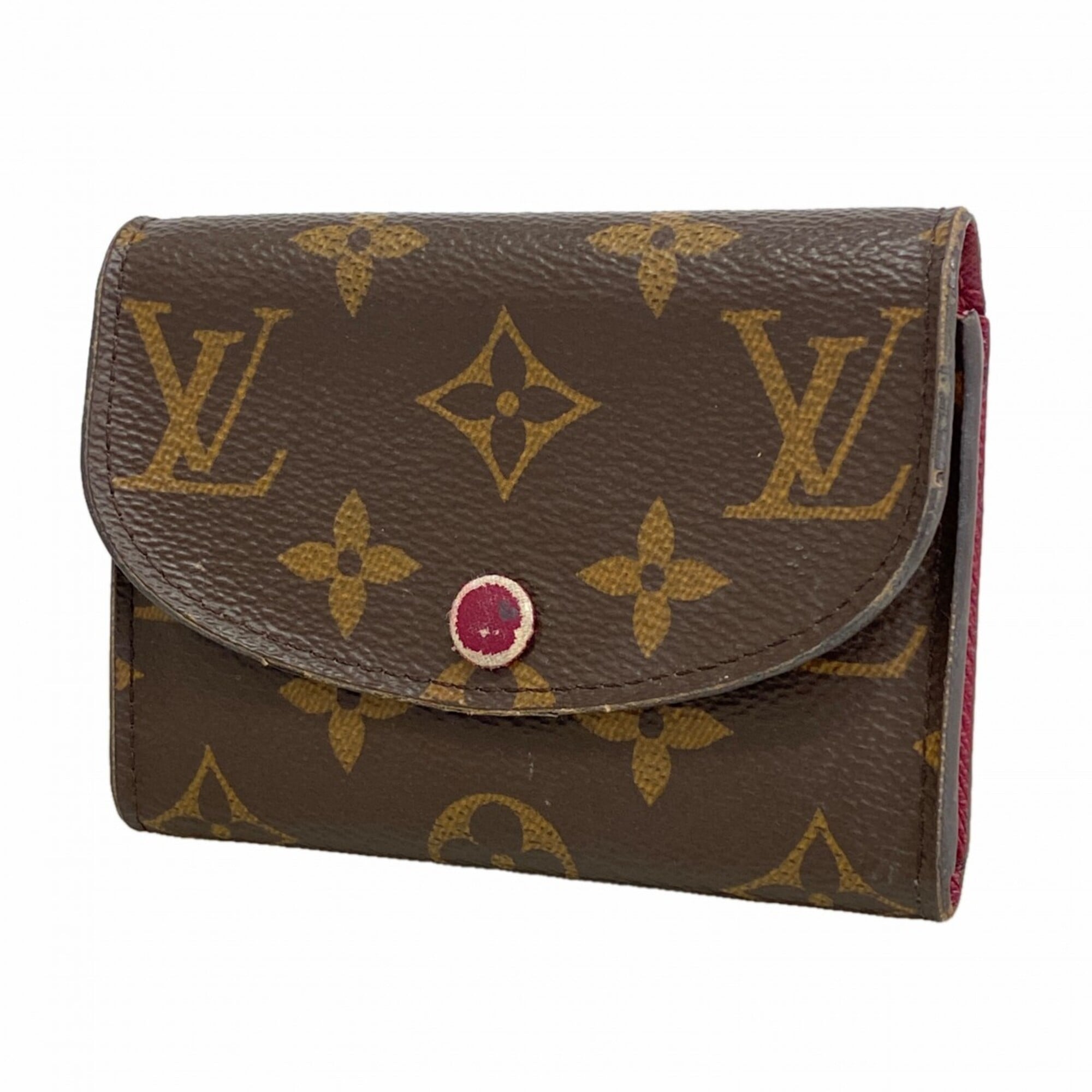 Louis Vuitton Fuchsia Coin Purse/Coin Case (Pre-Owned)