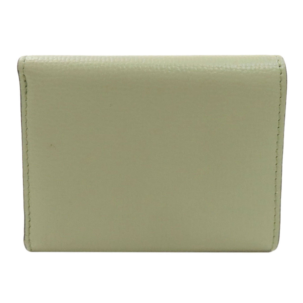 Loewe Green Leather Wallet (Bi-Fold) (Pre-Owned)