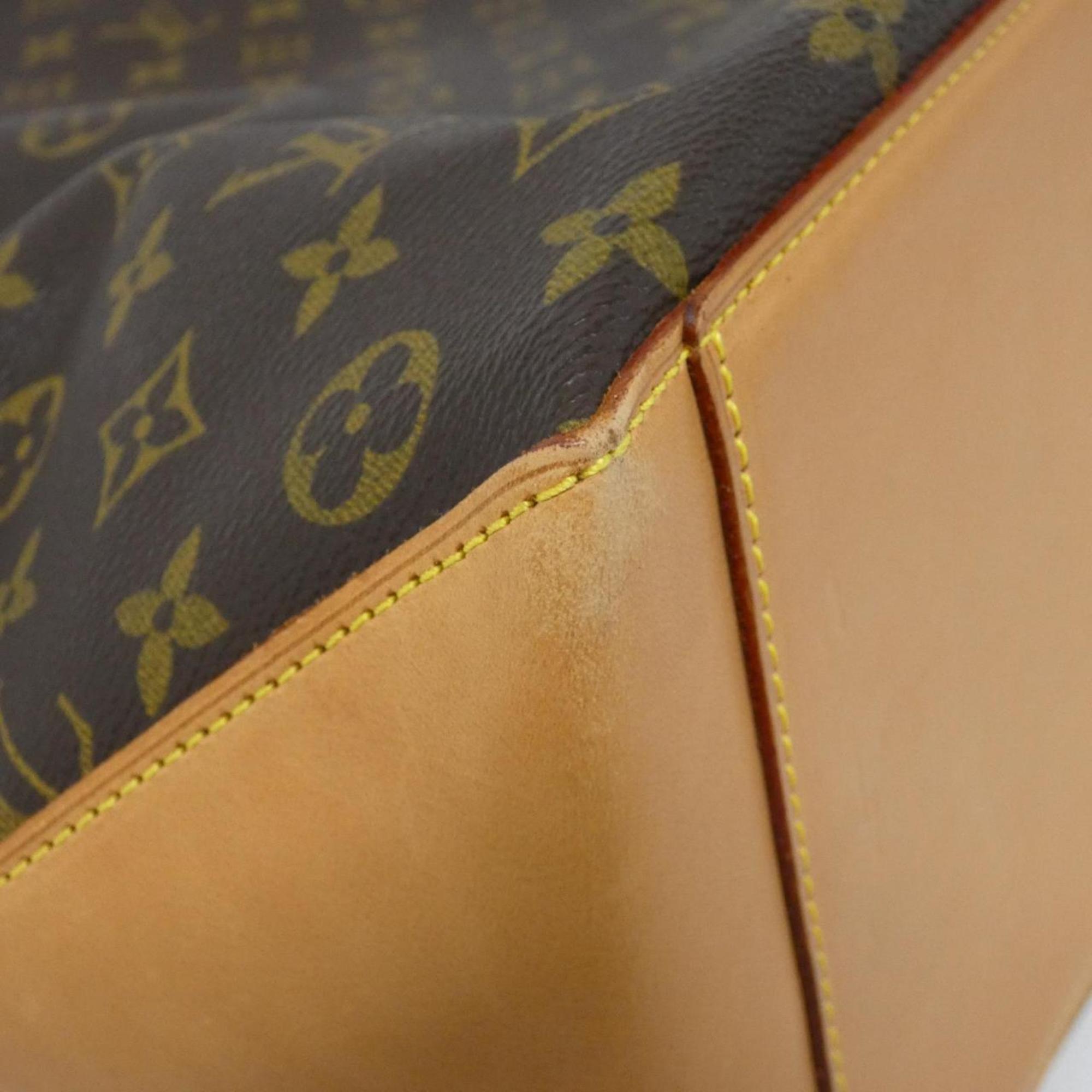 Louis Vuitton Marron Coated Canvas Handbag (Pre-Owned)