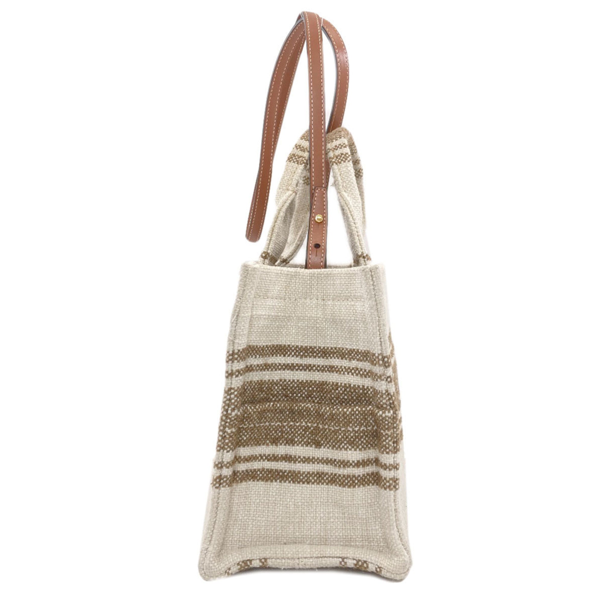 Celine Beige Canvas Handbag (Pre-Owned)
