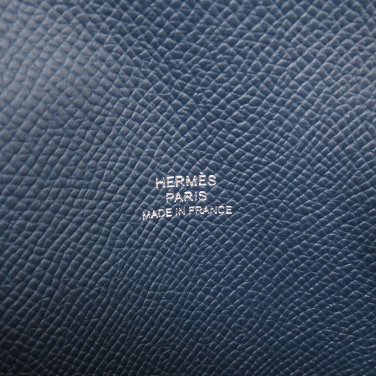 Hermes Navy Epsom Leather Shoulder Bag (Pre-Owned)