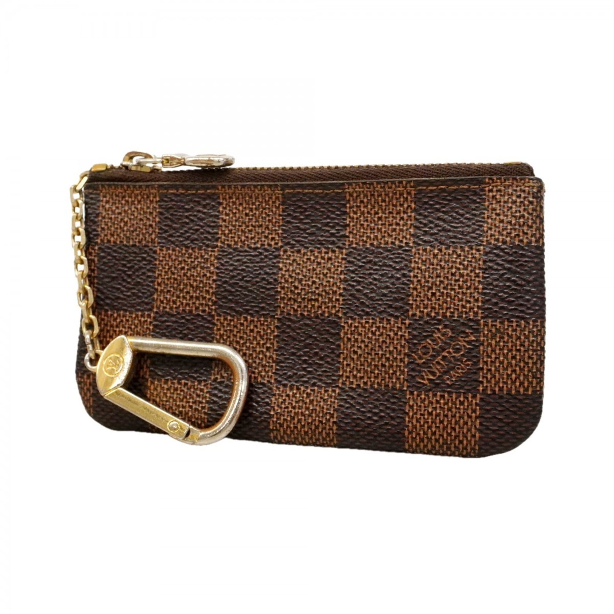 Louis Vuitton Ebene Coin Purse/Coin Case (Pre-Owned)
