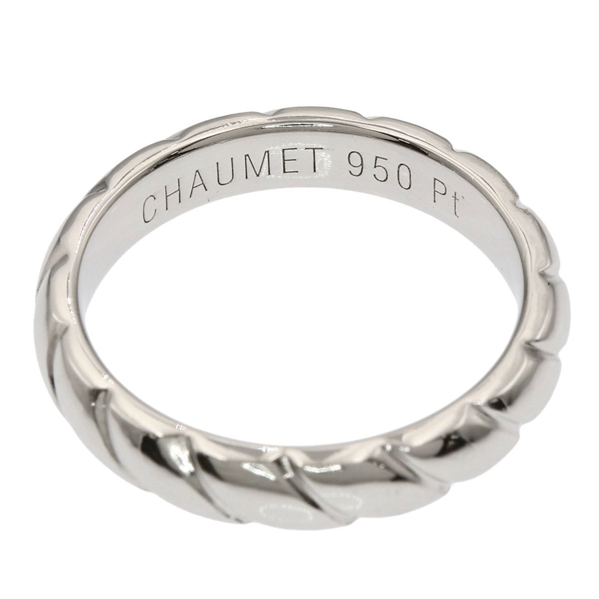 Chaumet Platinum 950 Band Ring (Pre-Owned)