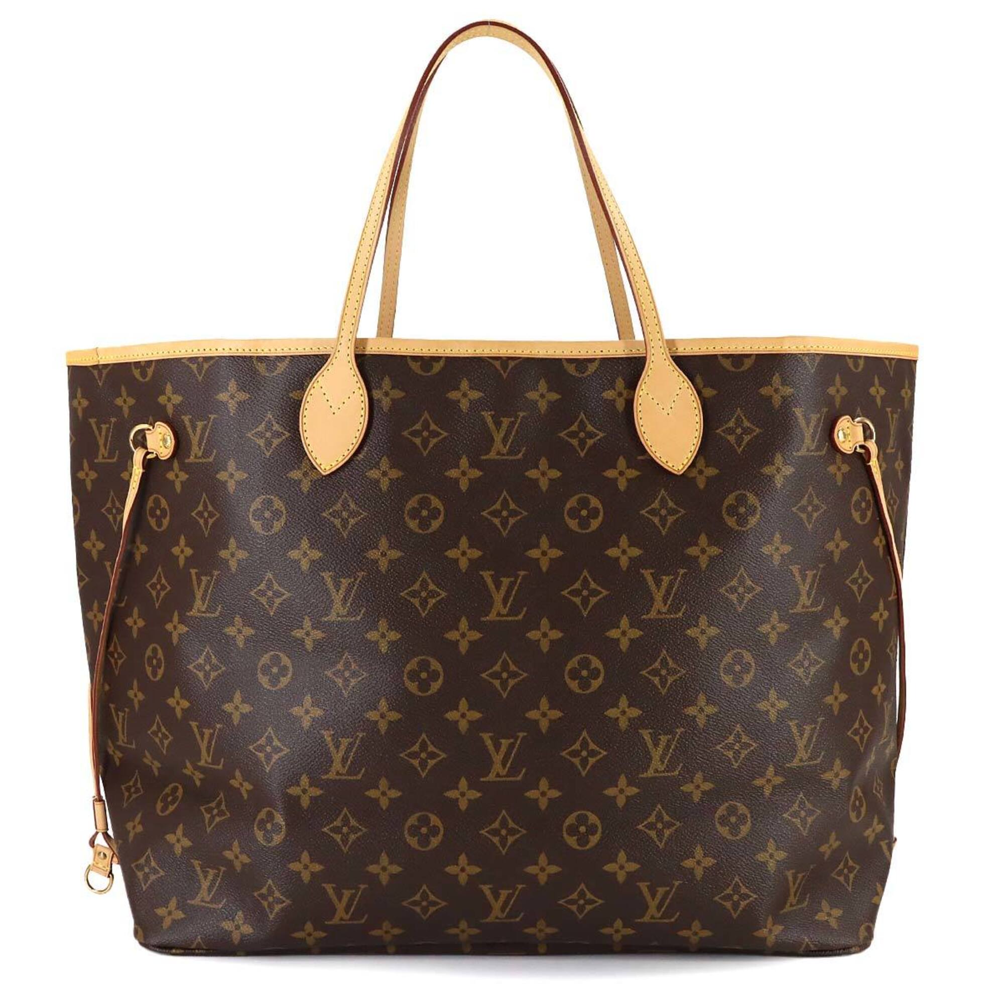 Louis Vuitton Beige Monogram Monogram Canvas Tote Bag (Pre-Owned)