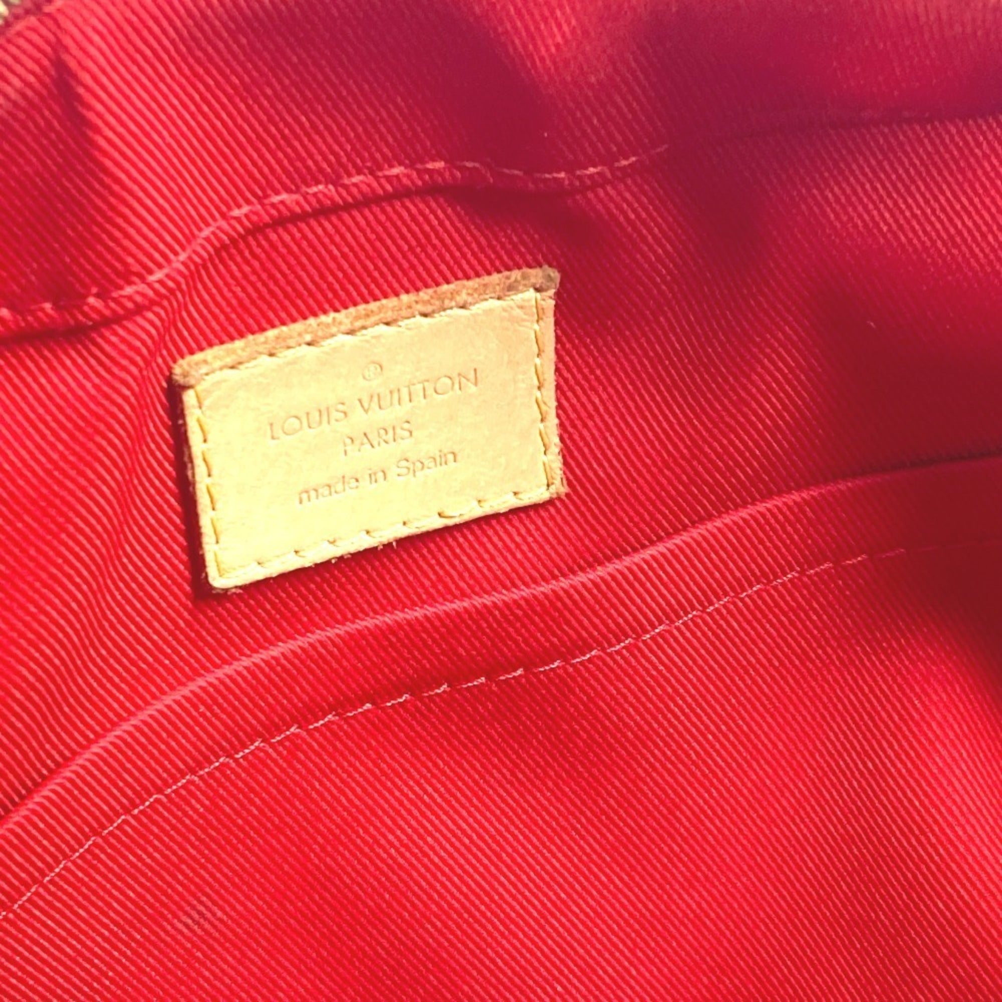 Louis Vuitton Monogram Vernis Cerise Red Color Monogram Vernis Handbag Shoulder Bag (Pre-Owned)