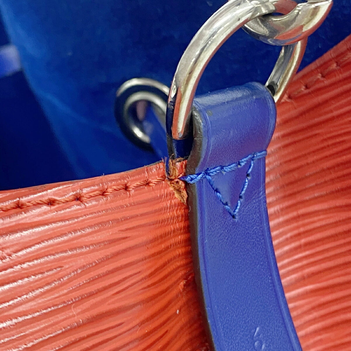 Louis Vuitton Blue Coquelicots Handbag (Pre-Owned)
