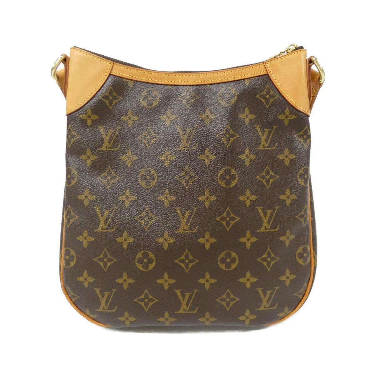 Louis Vuitton Marron Coated Canvas Shoulder Bag (Pre-Owned)