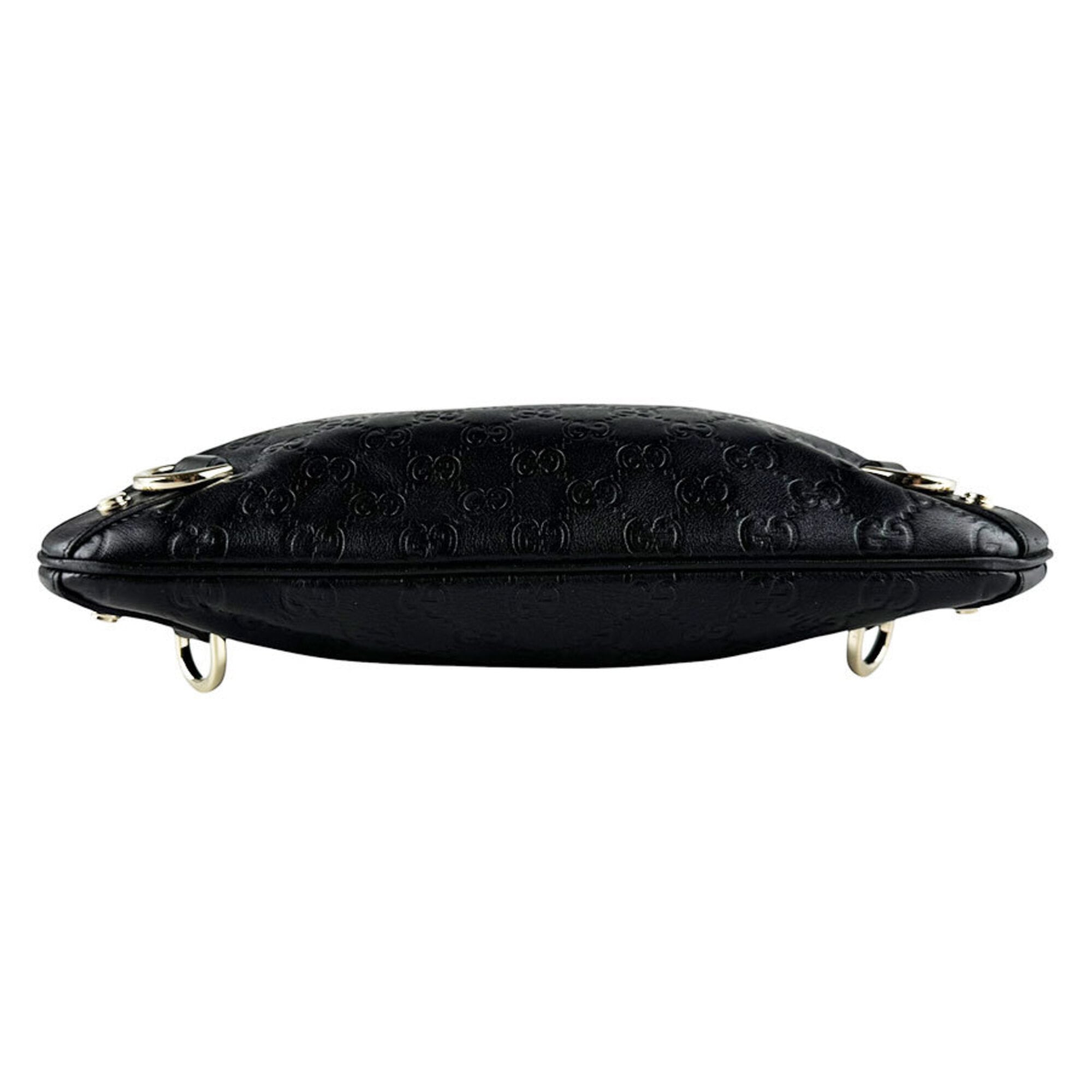 Gucci Black Leather Shoulder Bag (Pre-Owned)