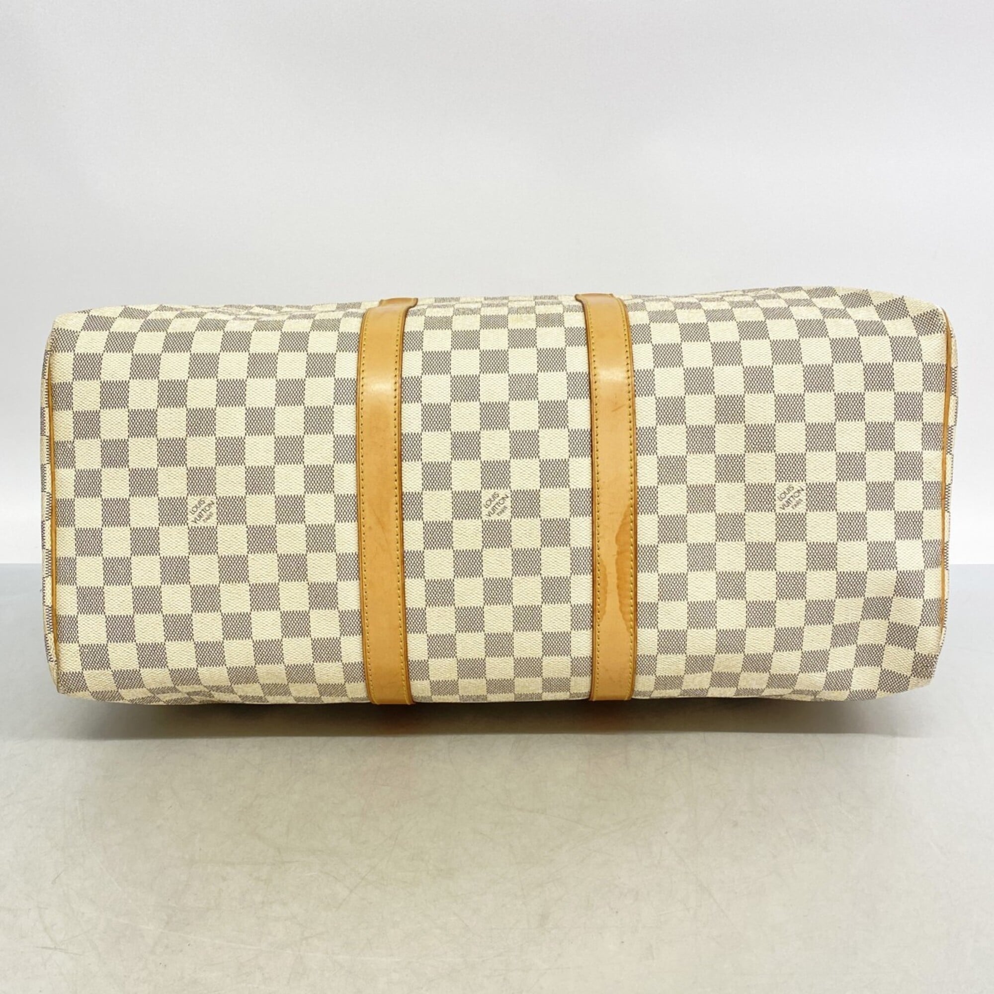 Louis Vuitton White Boston Bag (Pre-Owned)