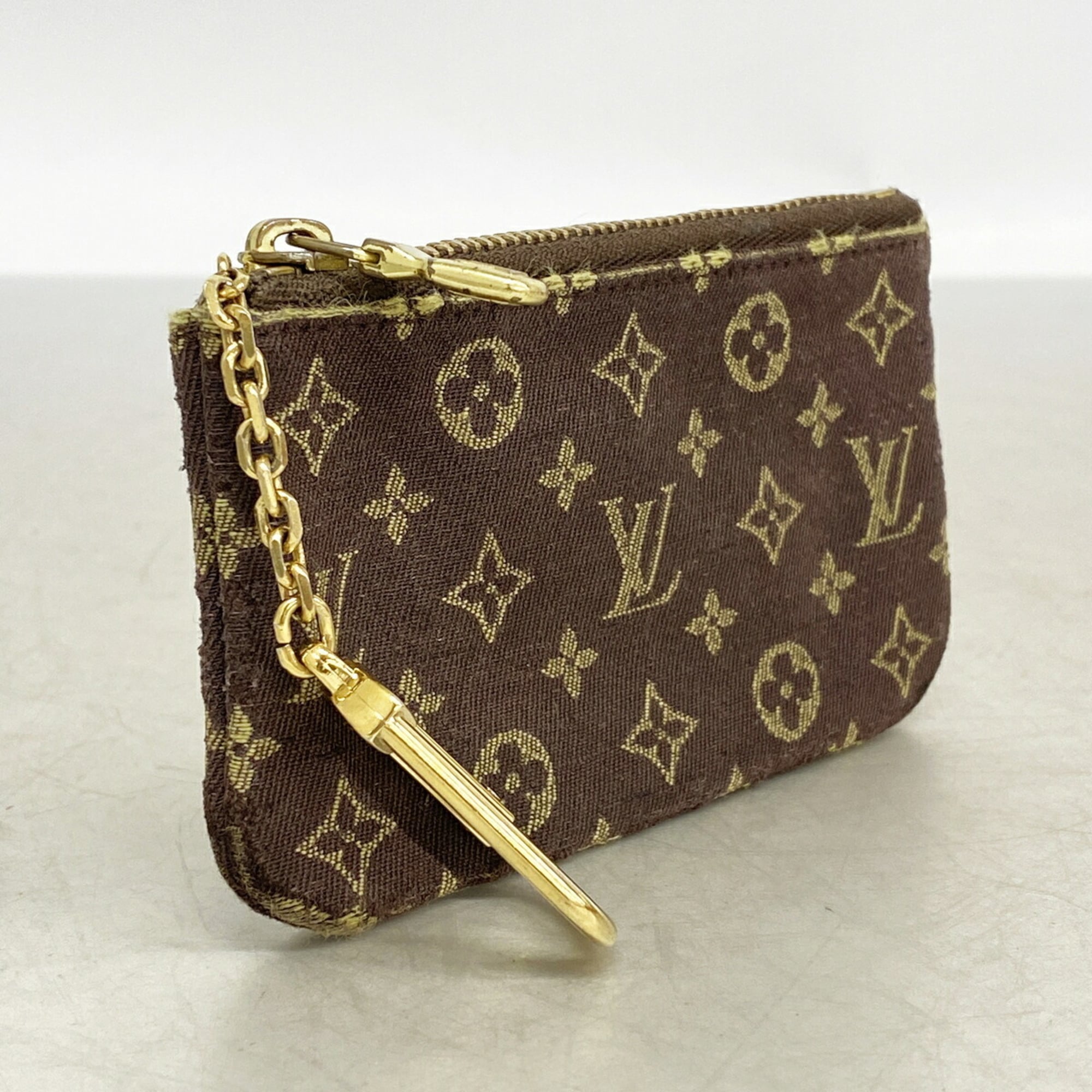 Louis Vuitton Ebene Coin Purse/Coin Case (Pre-Owned)