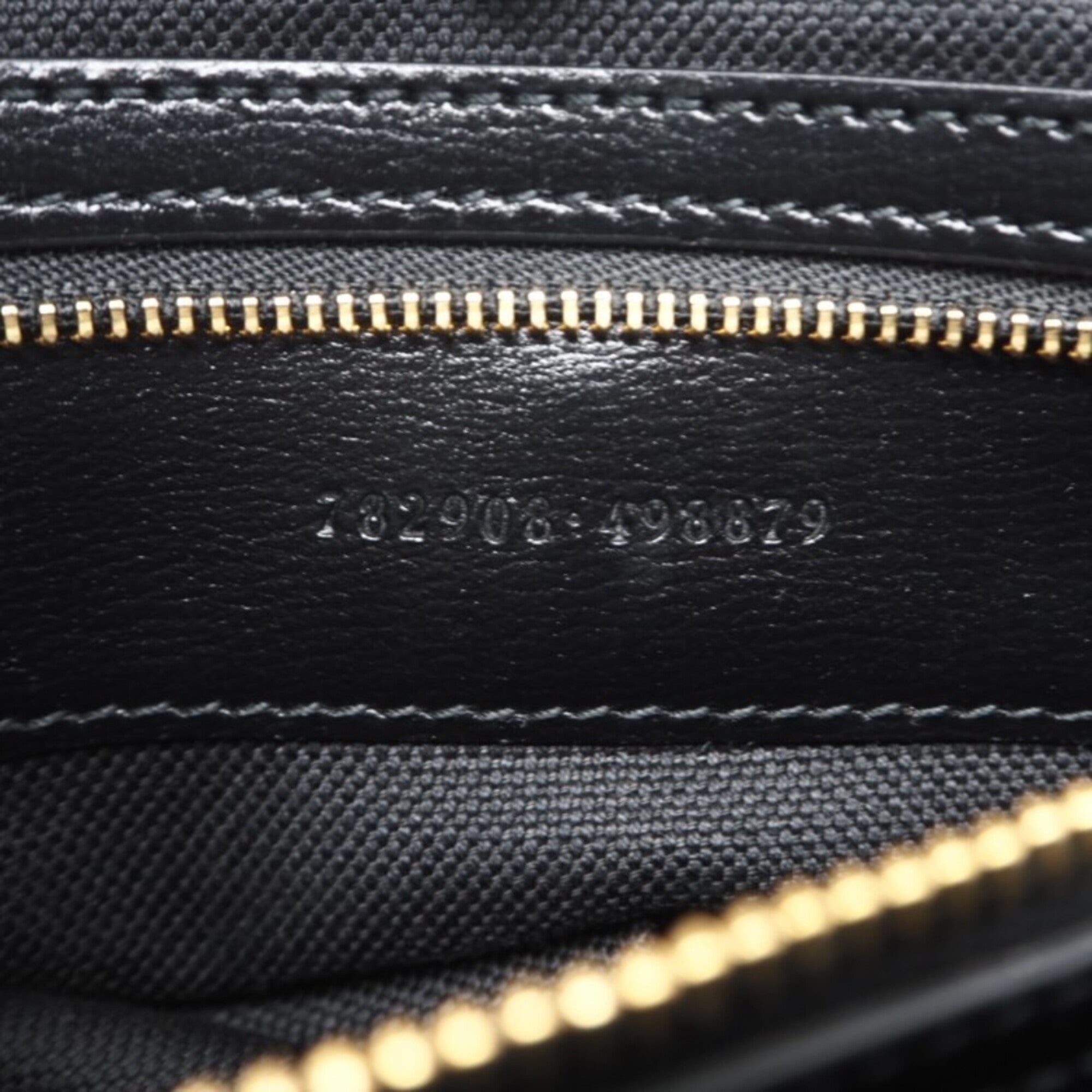 Gucci Black Leather Shoulder Bag (Pre-Owned)