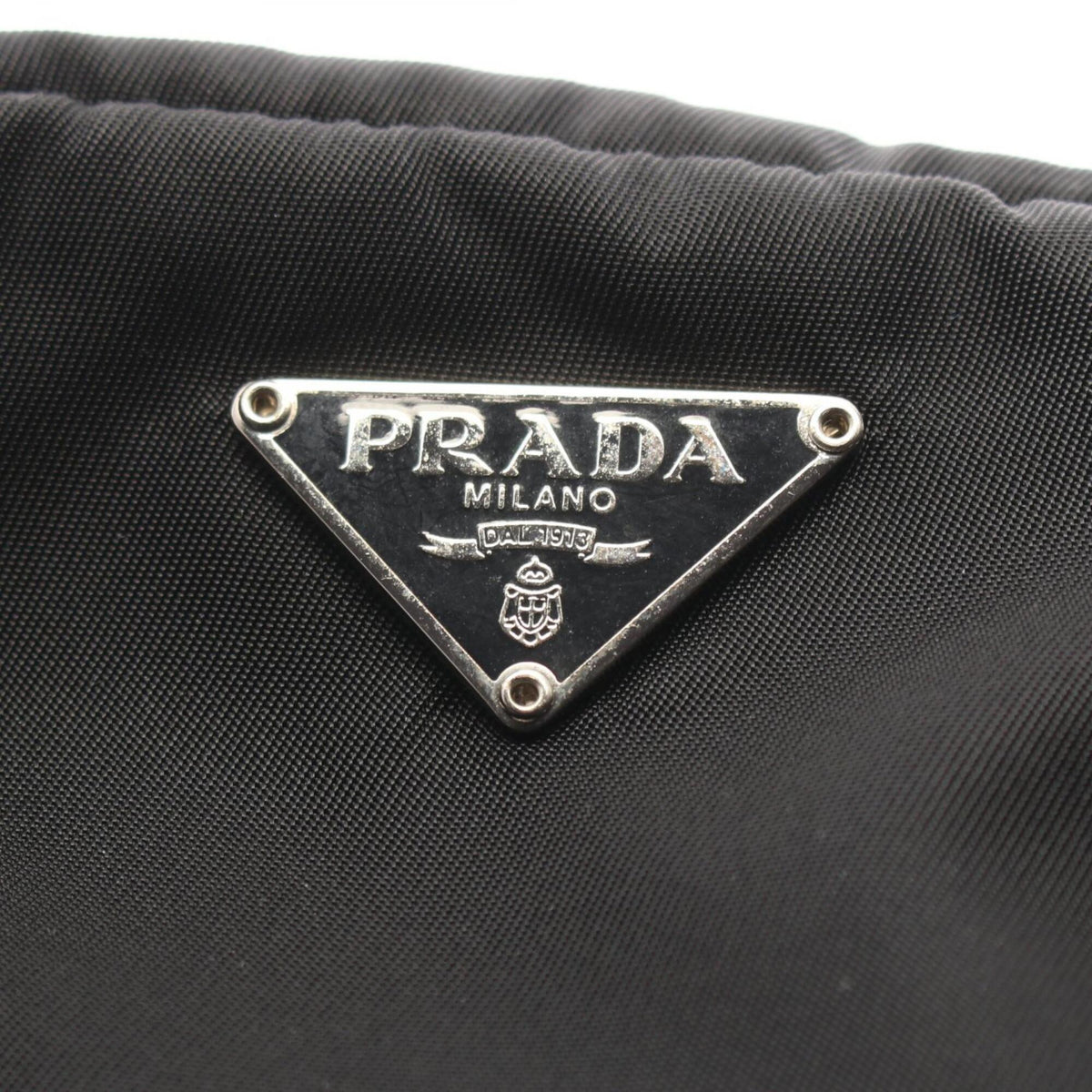 Prada Black Nylon Handbag Pouch (Pre-Owned)