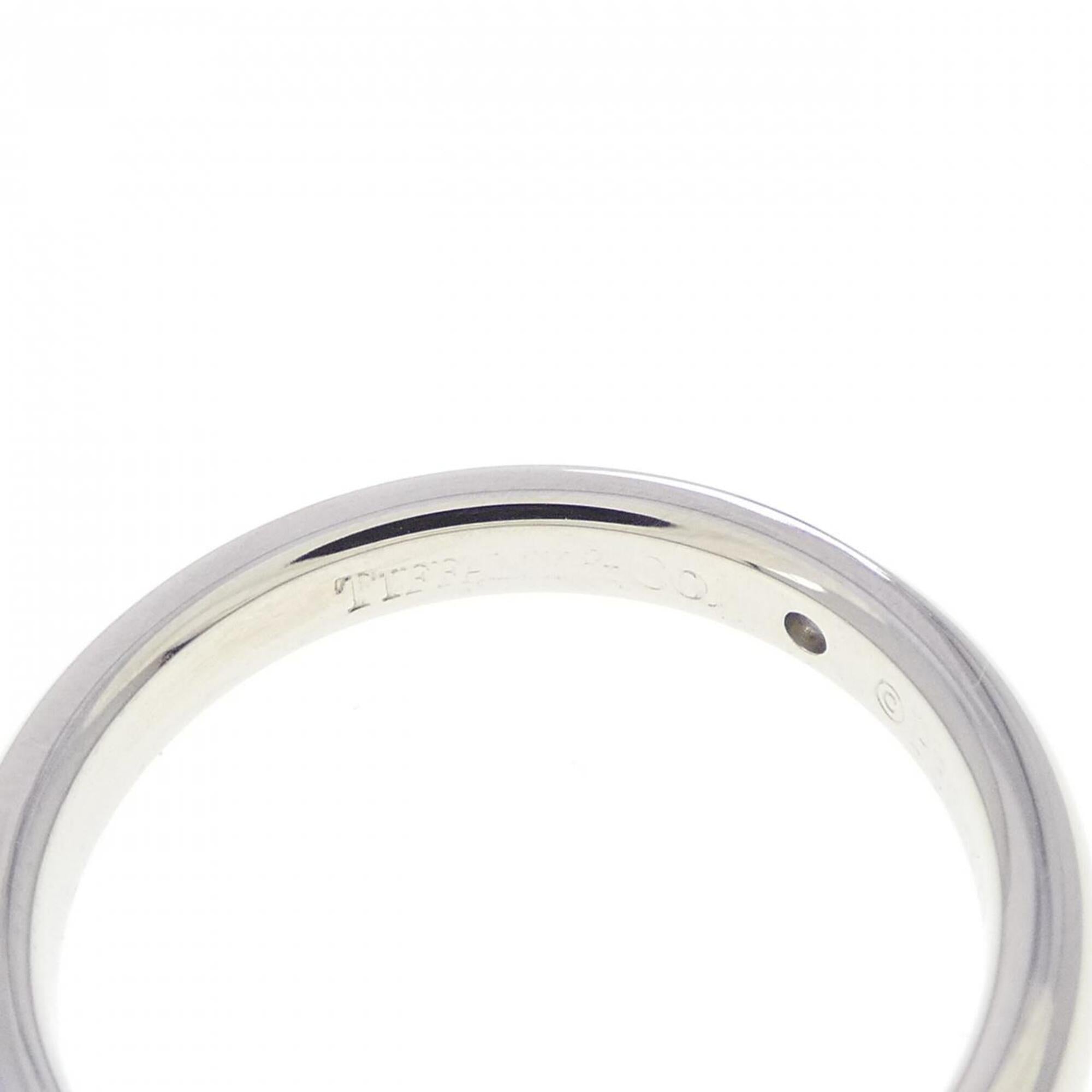 Tiffany Platinum Platinum 950 Band Ring (Pre-Owned)