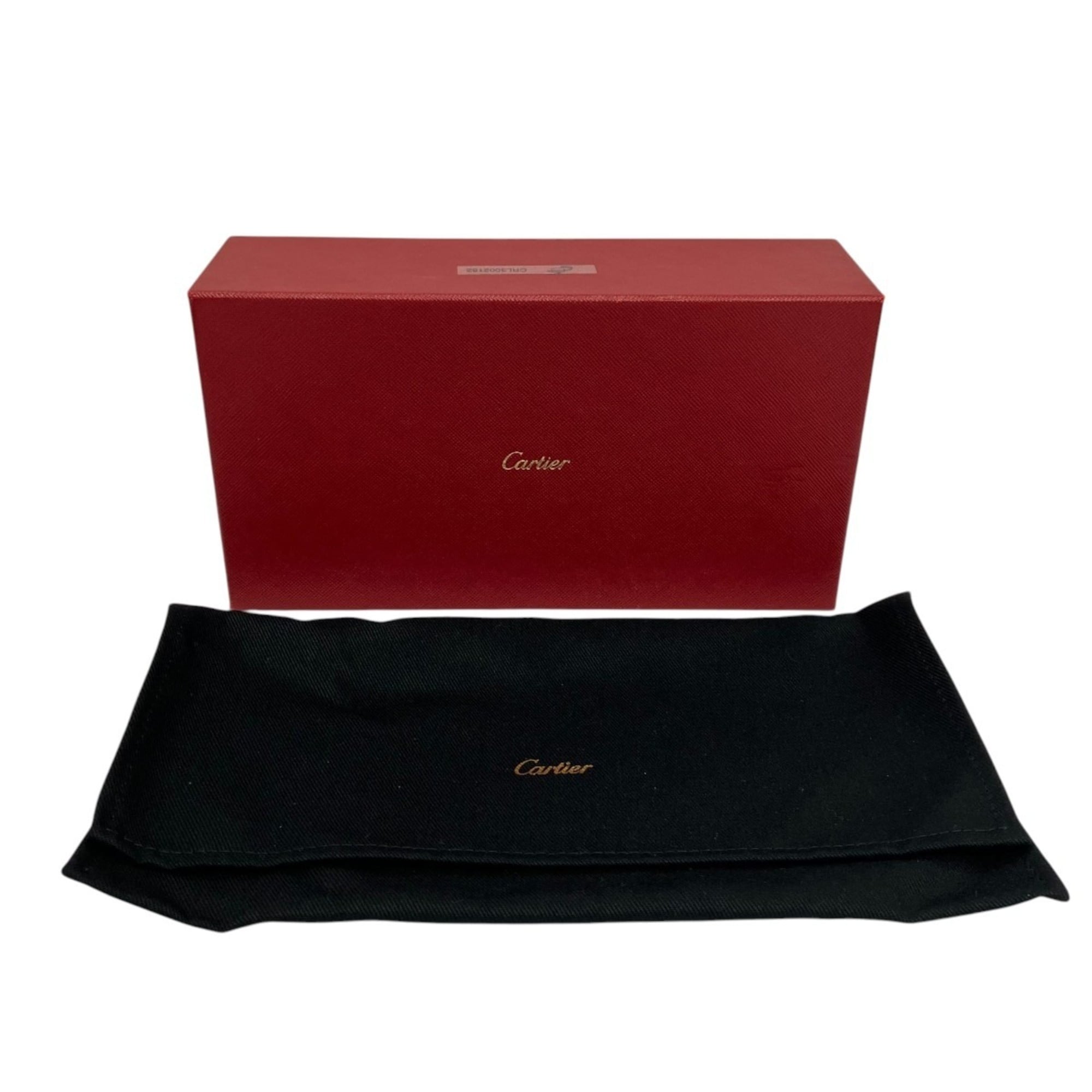 Cartier Trinity Black Leather Shoulder Bag (Pre-Owned)