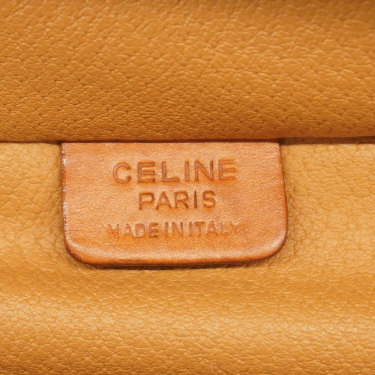 Celine Brown Pvc Vanity Bag (Pre-Owned)