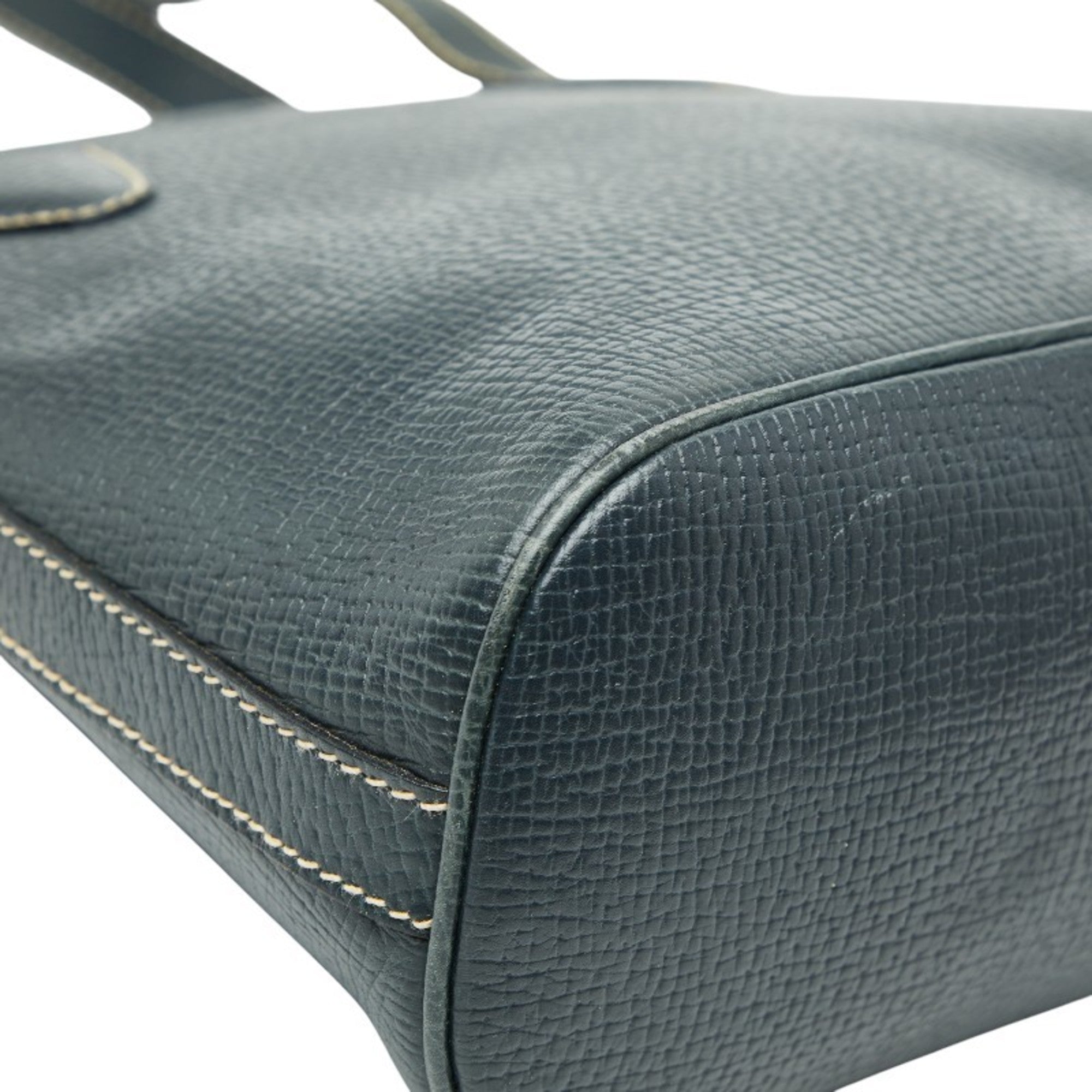 Loewe Blue Leather Handbag Tote Bag (Pre-Owned)