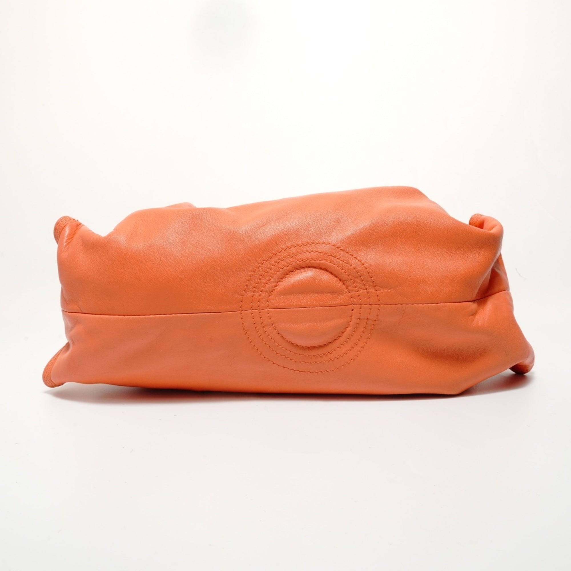 Loewe Orange Leather Shoulder Bag (Pre-Owned)