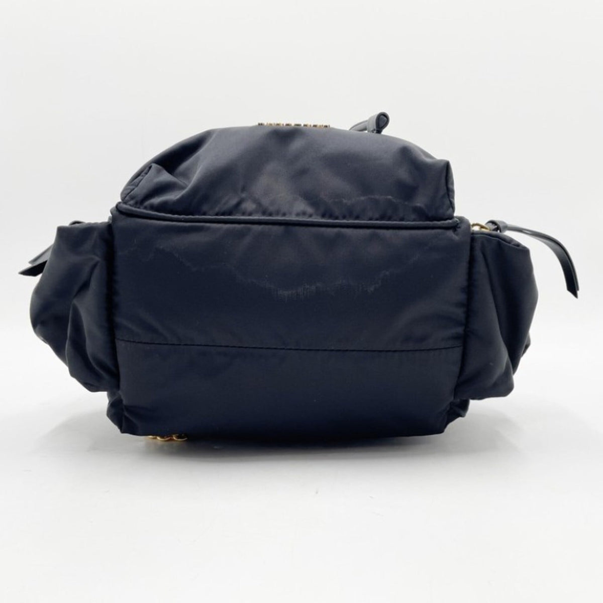 Burberry Black Brown Nylon Backpack (Pre-Owned)