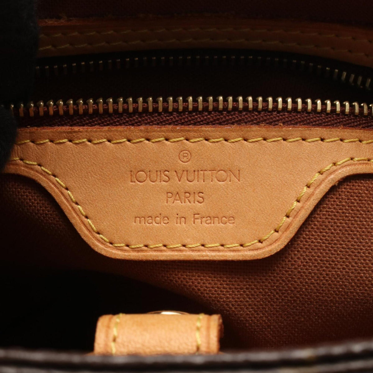 Louis Vuitton Monogram Brown Monogram Leather Handbag (Pre-Owned)