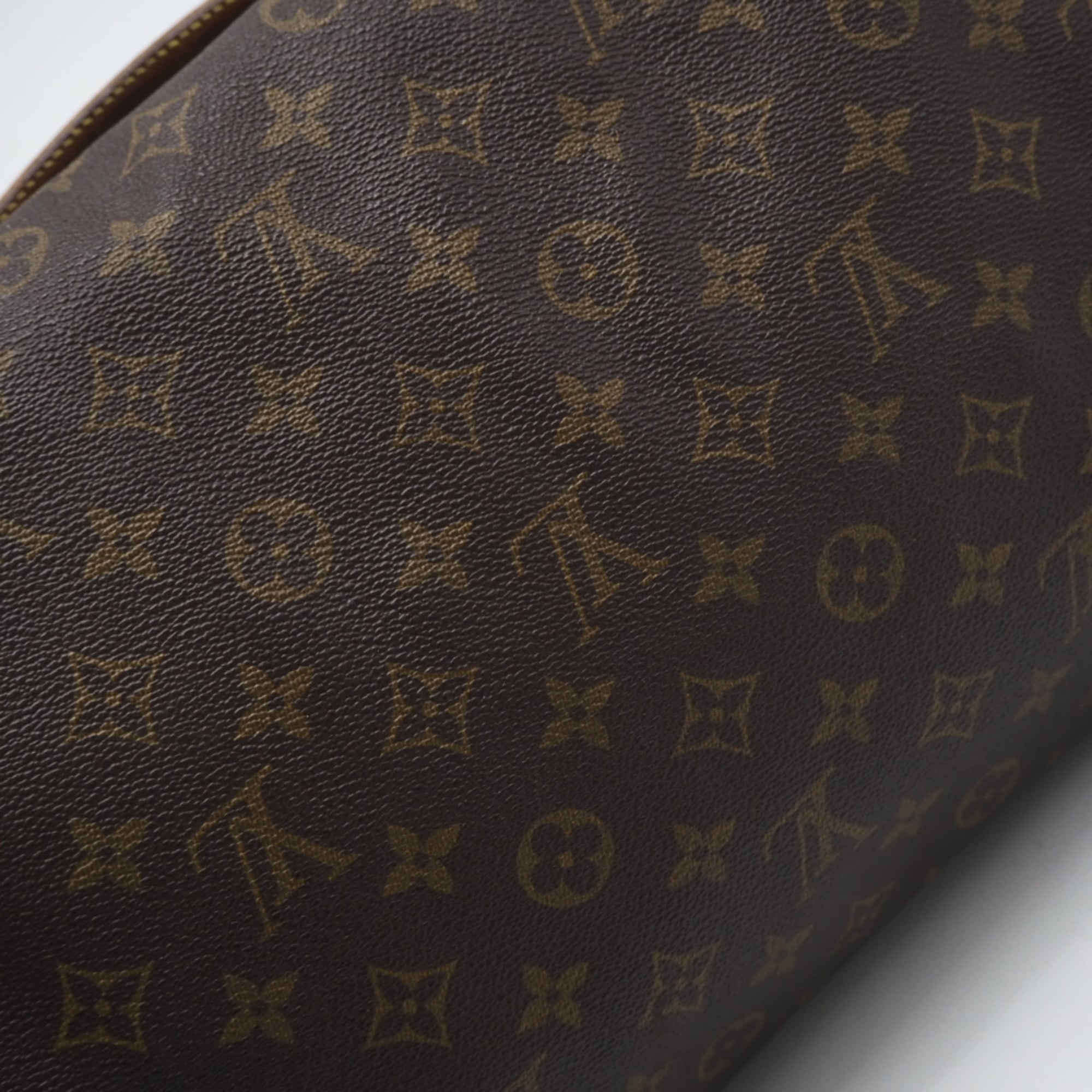 Louis Vuitton Brown Coated Canvas Leather Handbag (Pre-Owned)