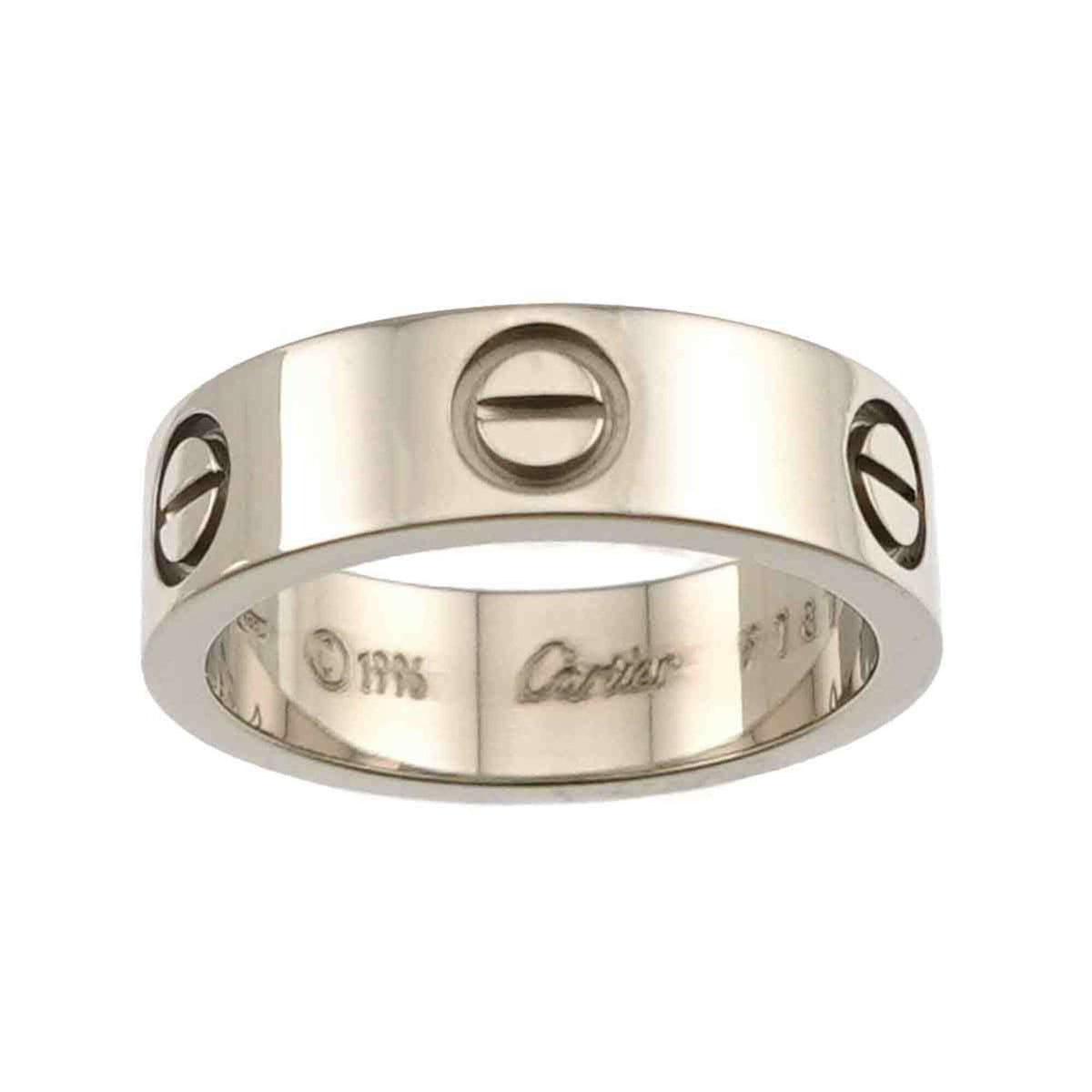 Cartier White Gold (18K) Band Ring (Pre-Owned)
