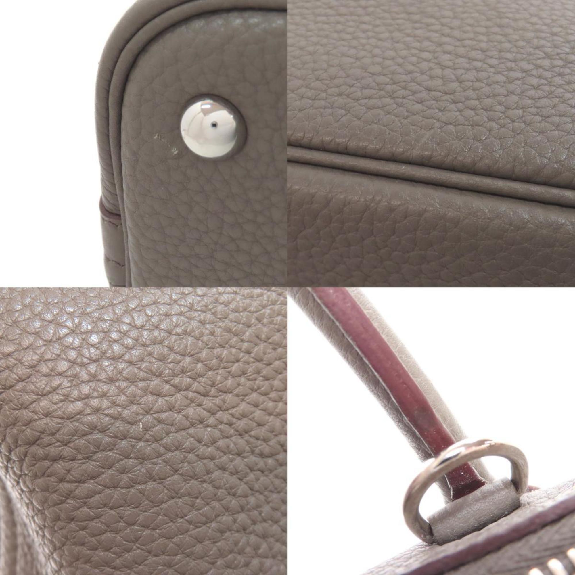 Hermes Bolide Gray Handbag (Pre-Owned)