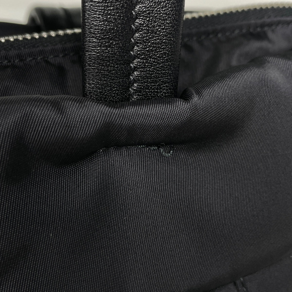 Prada Black Nylon Tote Bag (Pre-Owned)