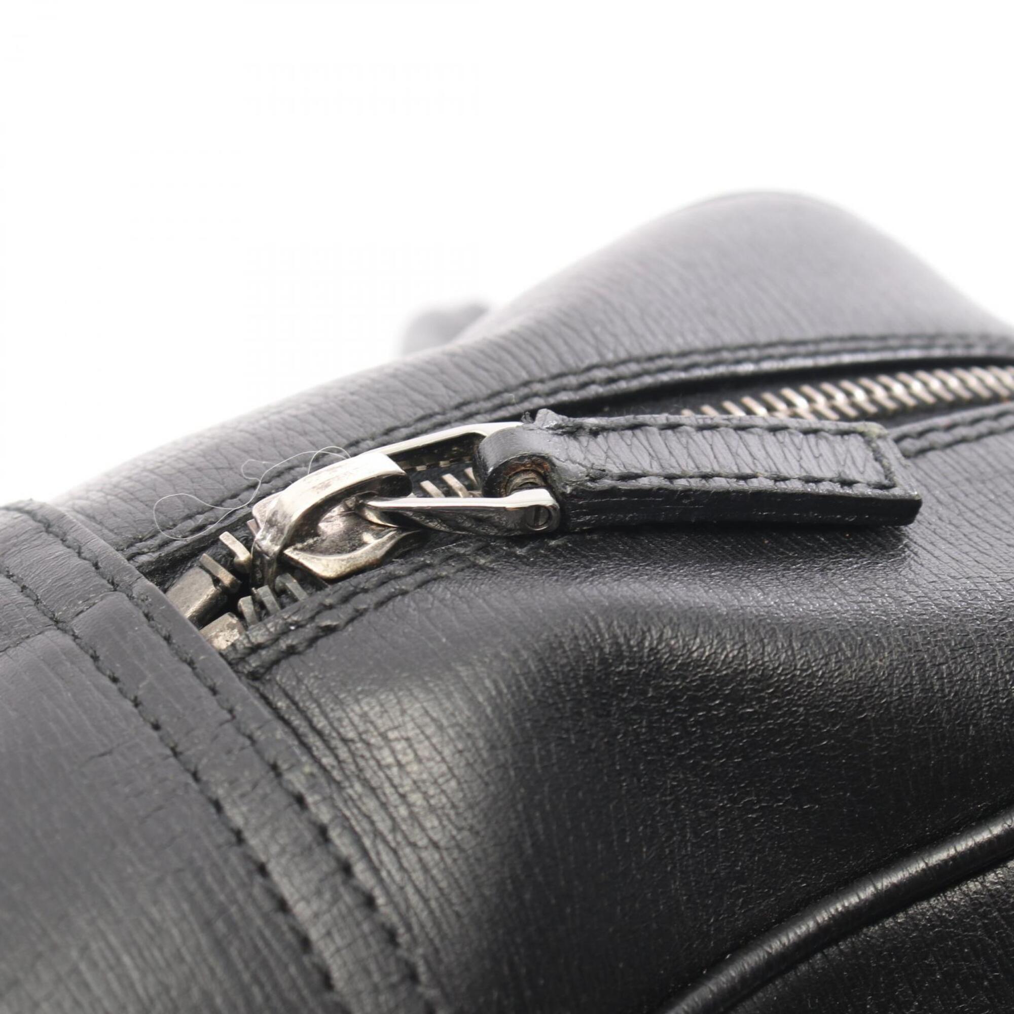 Gucci Black Leather Handbag (Pre-Owned)