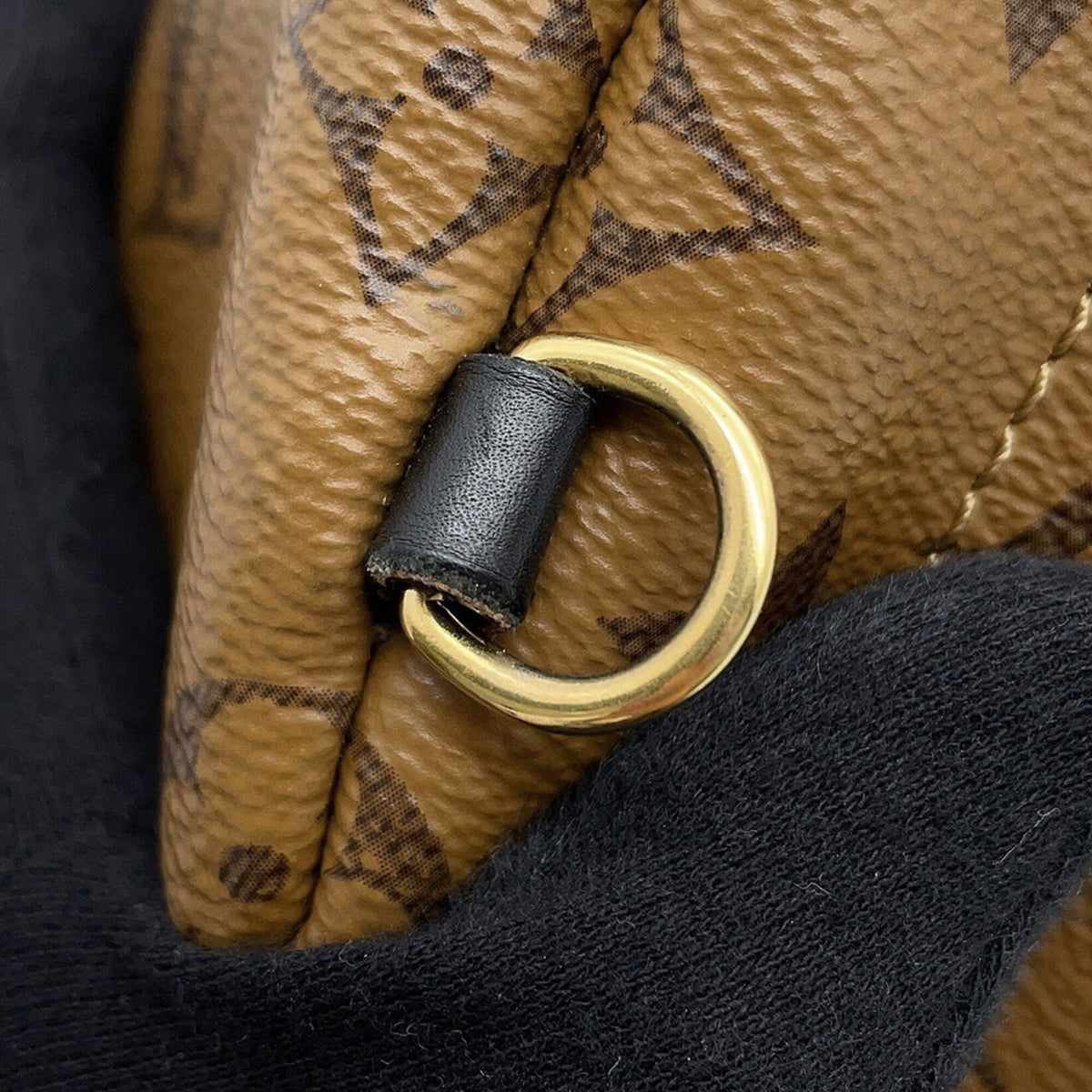 Louis Vuitton Monogram Noir Monogram Monogram Reverse Backpack (Pre-Owned)