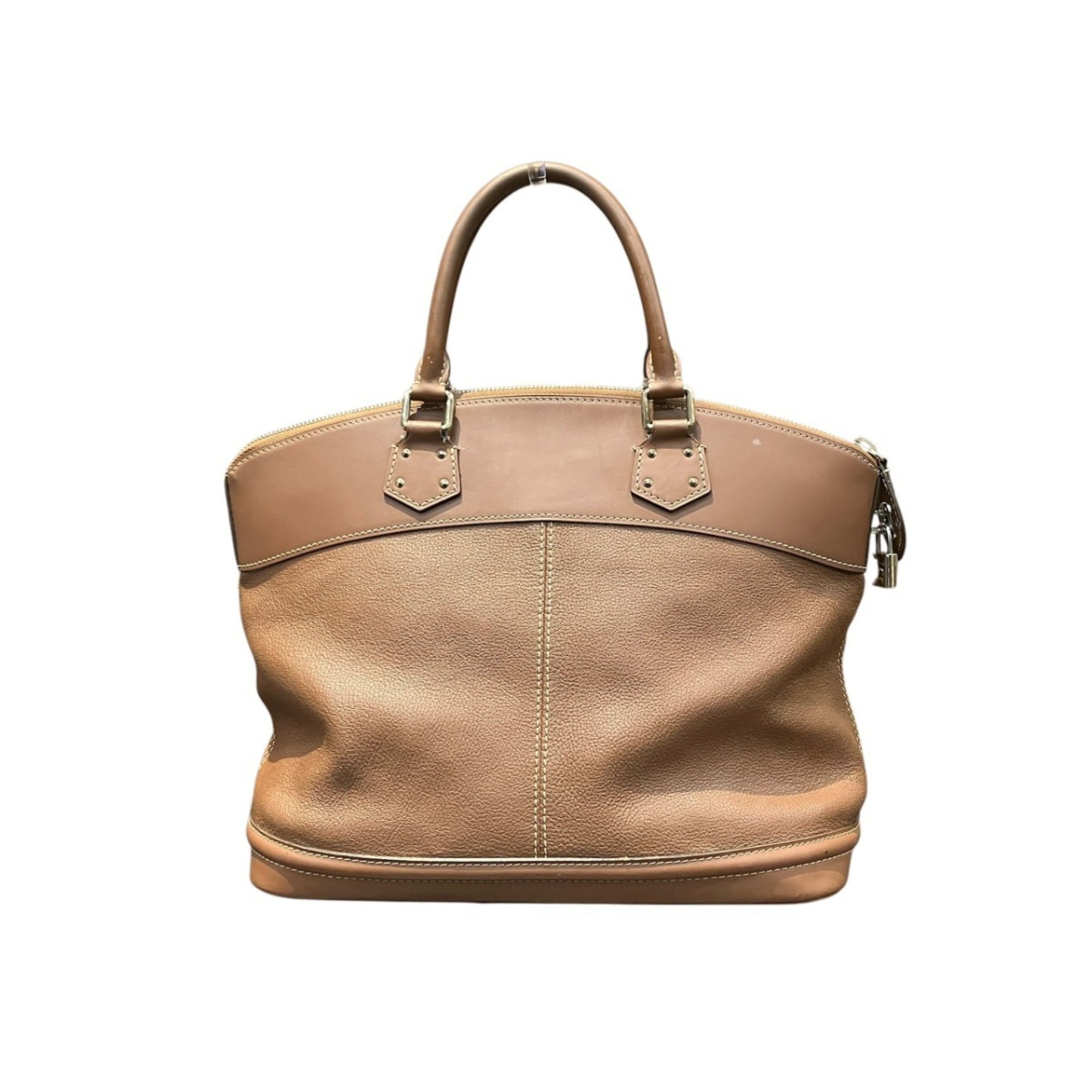 Louis Vuitton Brown Leather Handbag (Pre-Owned)