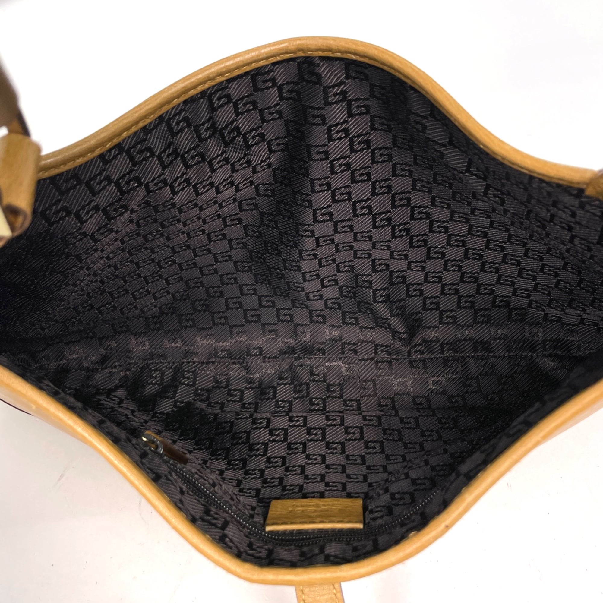 Gucci Bamboo Brown Leather Shoulder Bag (Pre-Owned)