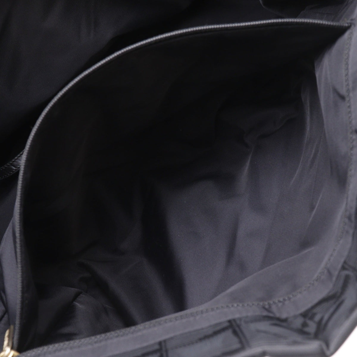 Chanel New Travel Line Black Nylon Canvas Tote Bag Weekend Bag (Pre-Owned)