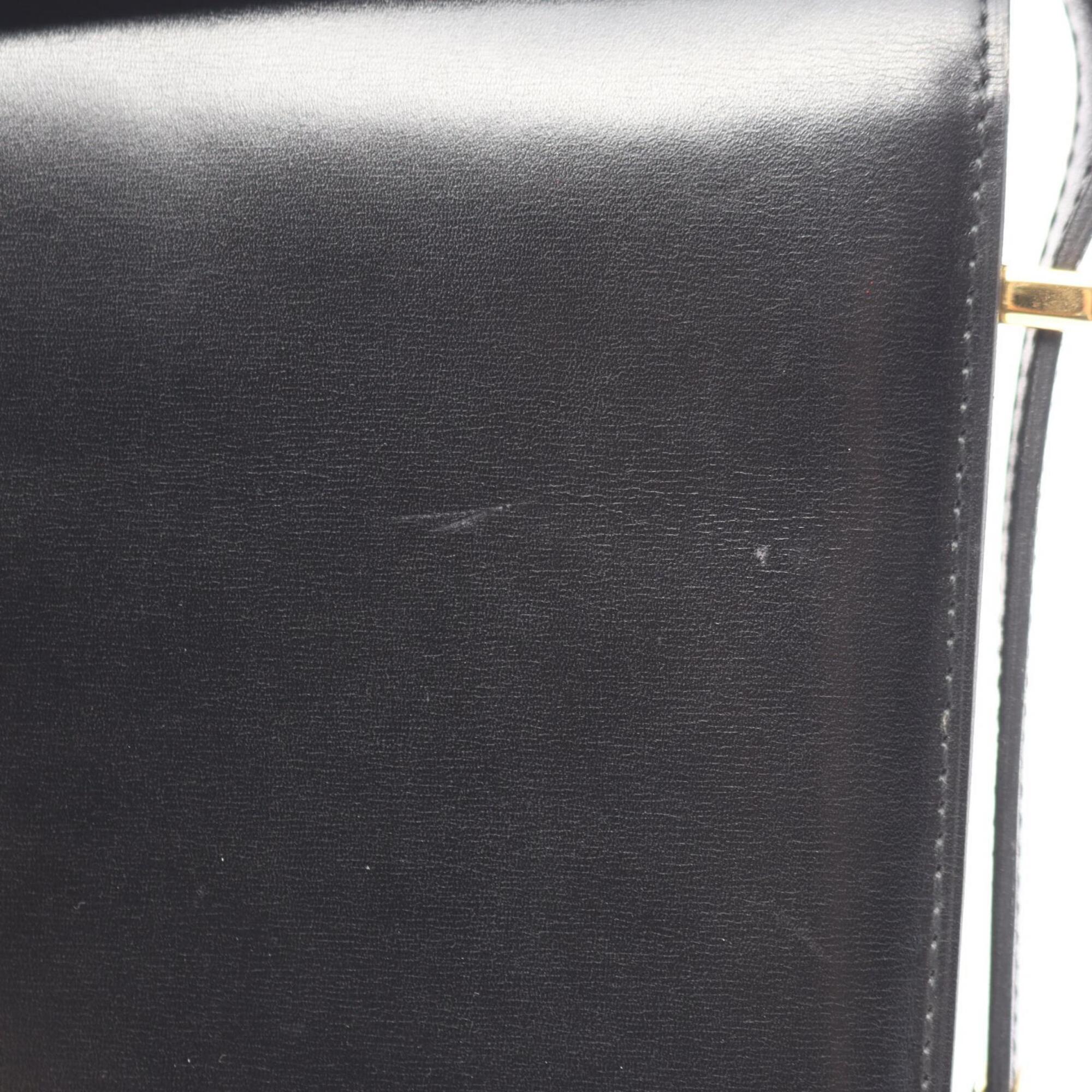 Celine Black Leather Shoulder Bag (Pre-Owned)