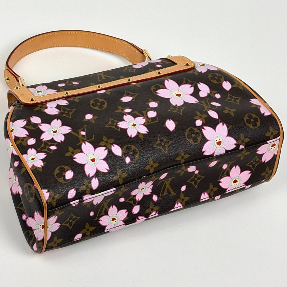 Louis Vuitton Monogram Cherry Blossom Brown Monogram Cherry Blossom Handbag (Pre-Owned)
