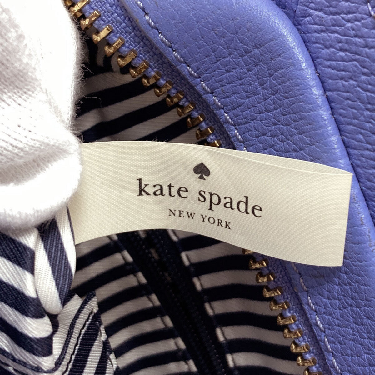Kate Spade Blue Leather Handbag (Pre-Owned)