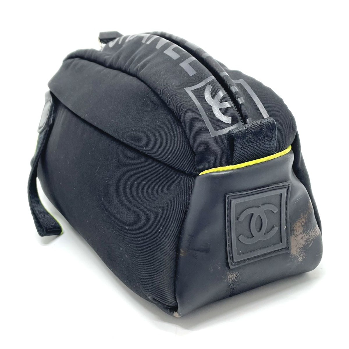 Chanel Black Cloth Pouch (Pre-Owned)