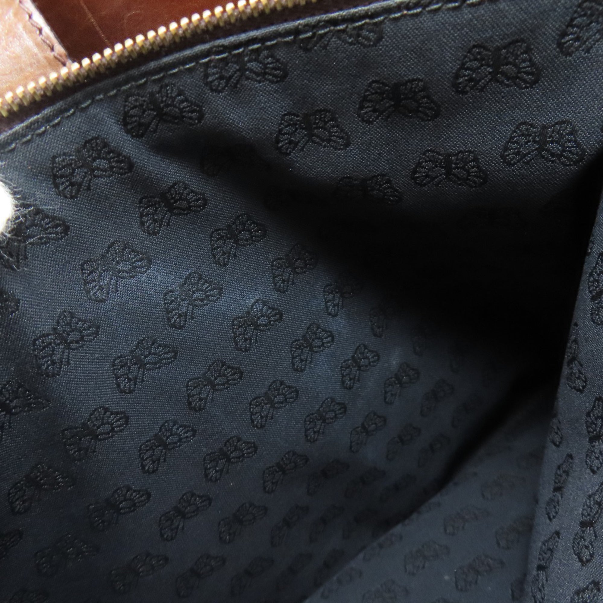 Bottega Veneta Black Brown Pvc Tote Bag (Pre-Owned)
