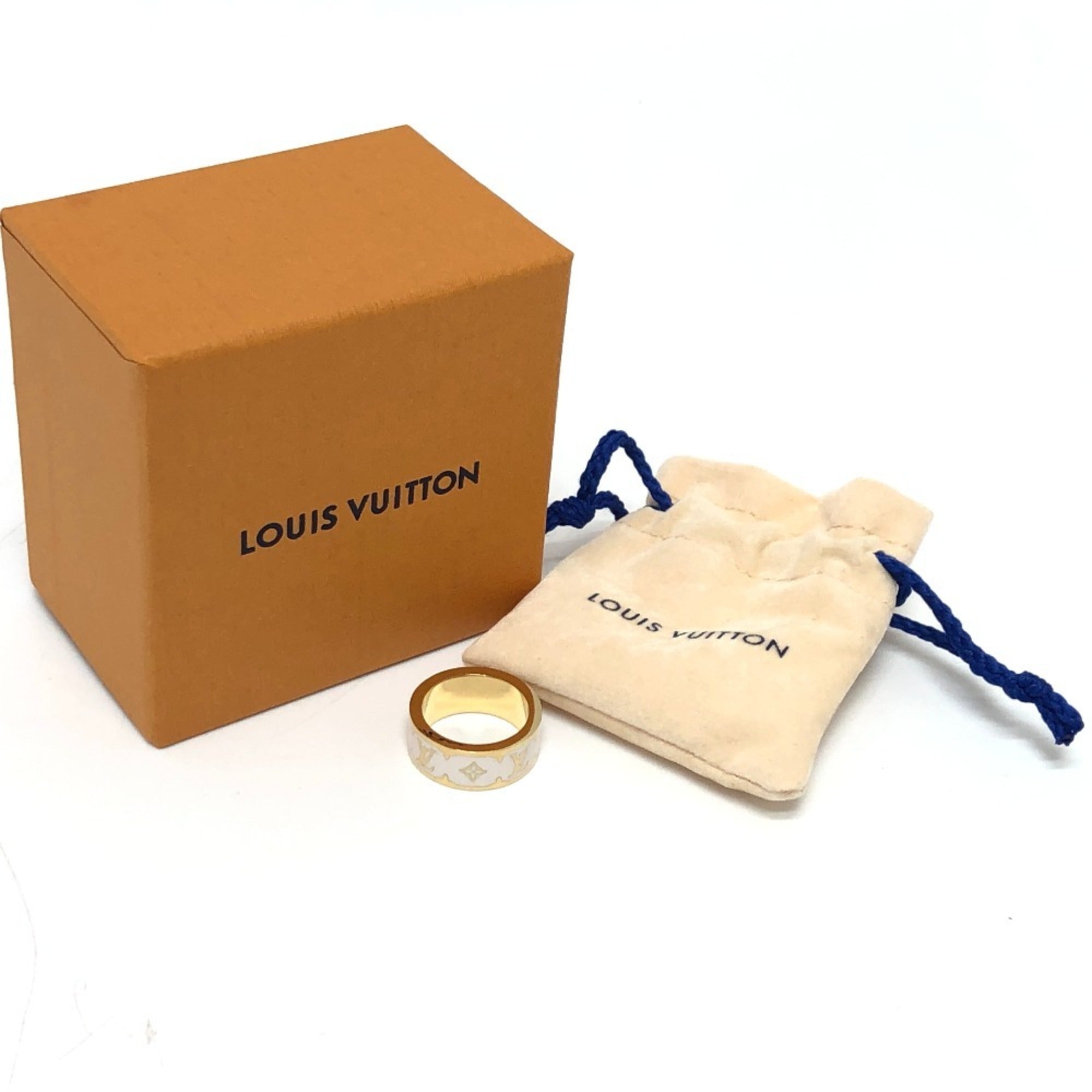 Louis Vuitton Metal Band Ring (Pre-Owned)