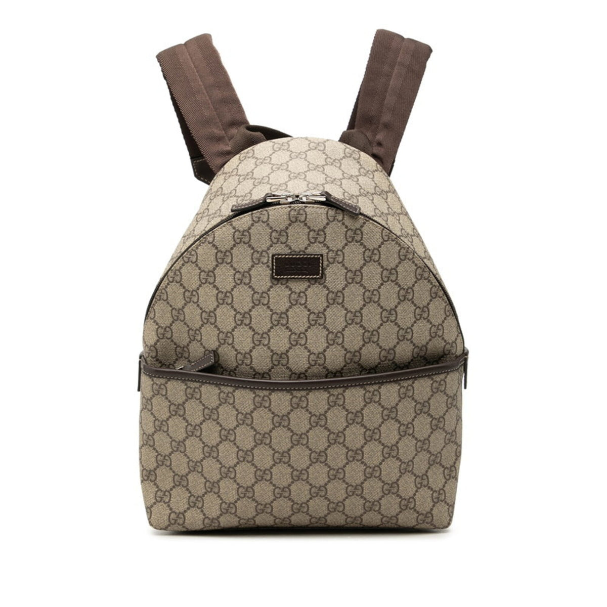 Gucci Beige Brown Pvc Backpack (Pre-Owned)