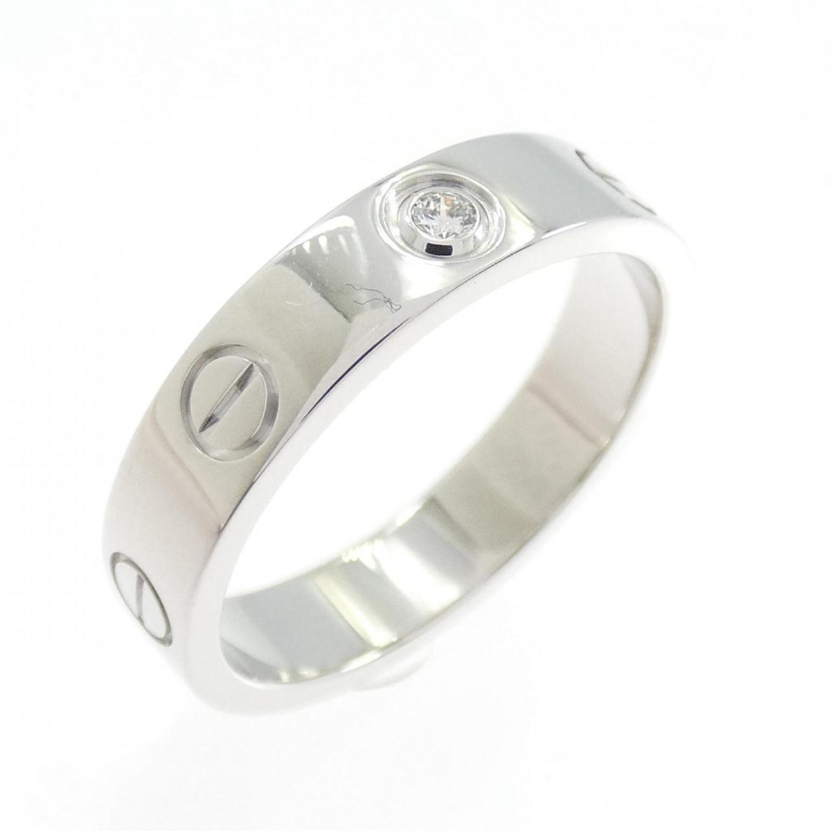 Cartier White Gold (18K) Band Ring (Pre-Owned)