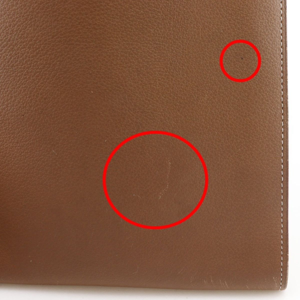 Hermes Brown Leather Shoulder Bag (Pre-Owned)