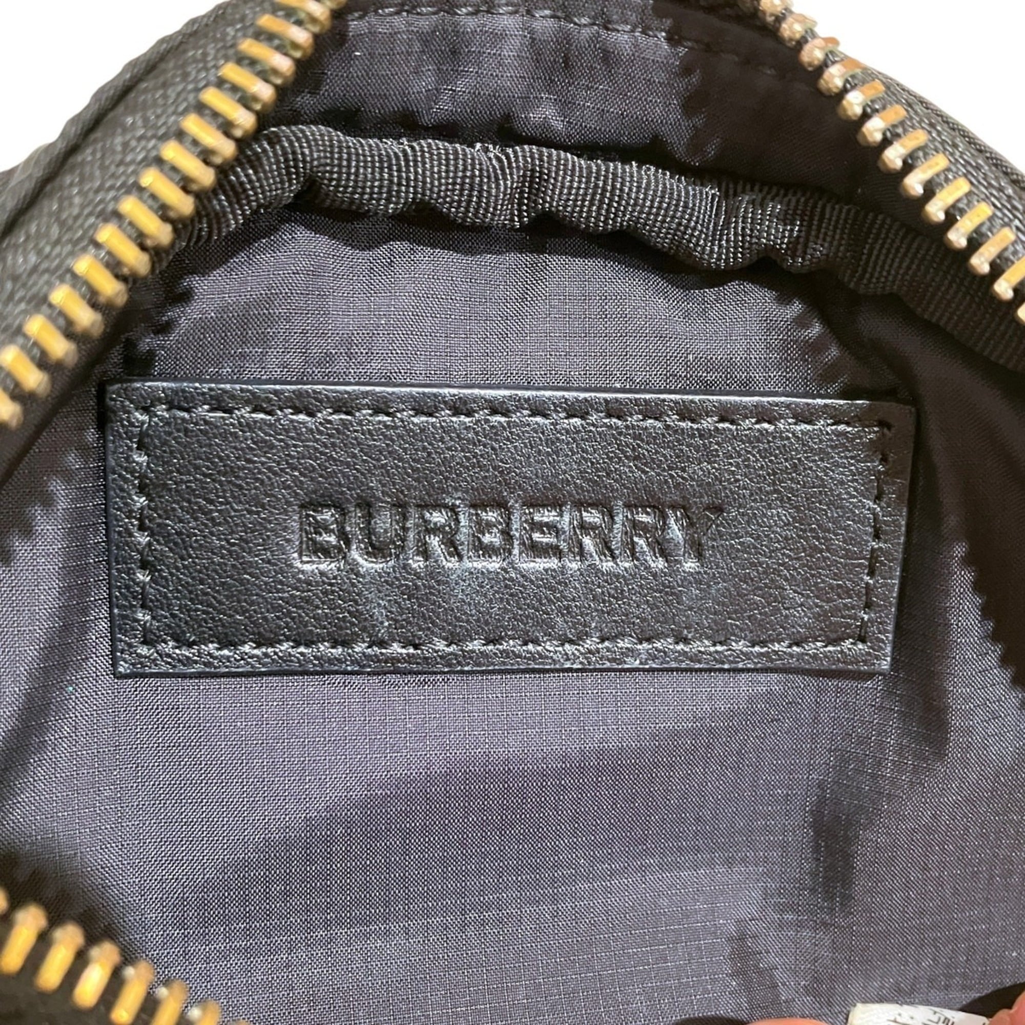 Burberry Black Canvas Fanny Pack (Pre-Owned)
