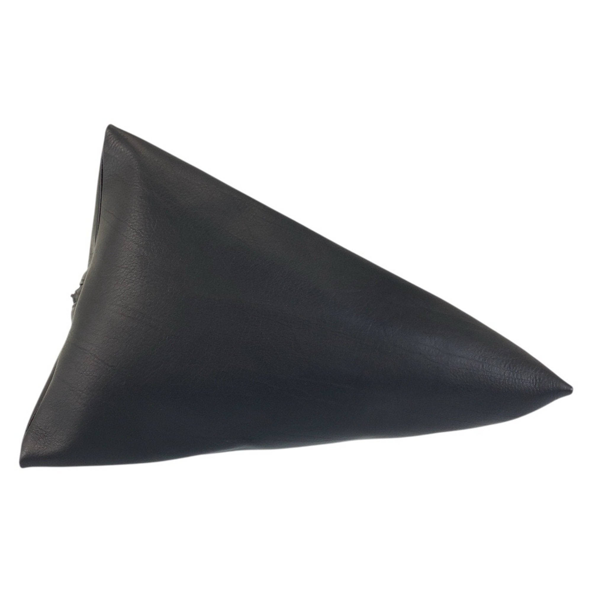 Bottega Veneta Black Leather Clutch Bag (Pre-Owned)