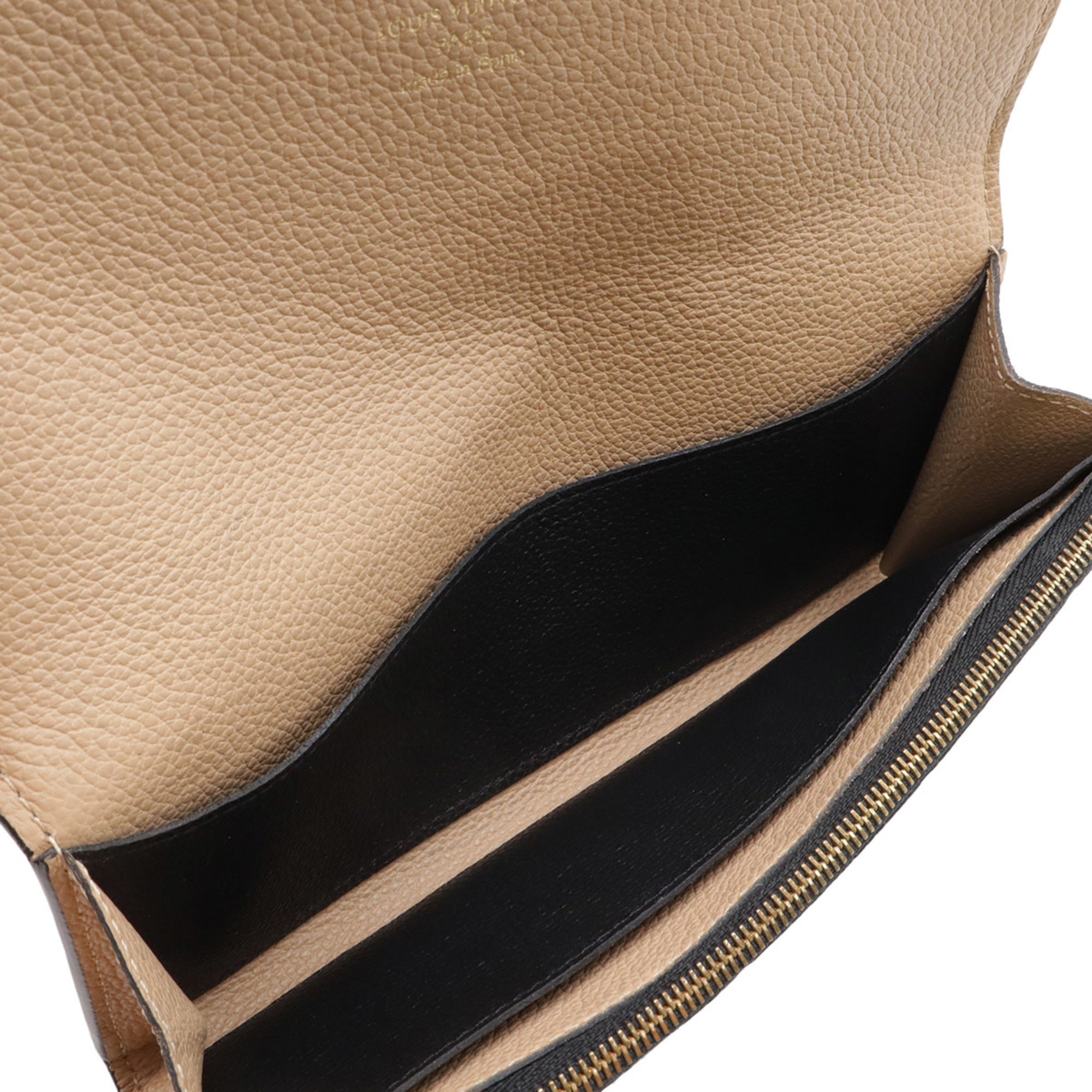 Louis Vuitton Monogram Empreinte Black Noir Monogram Empreinte Long Wallet (Bi-Fold) (Pre-Owned)