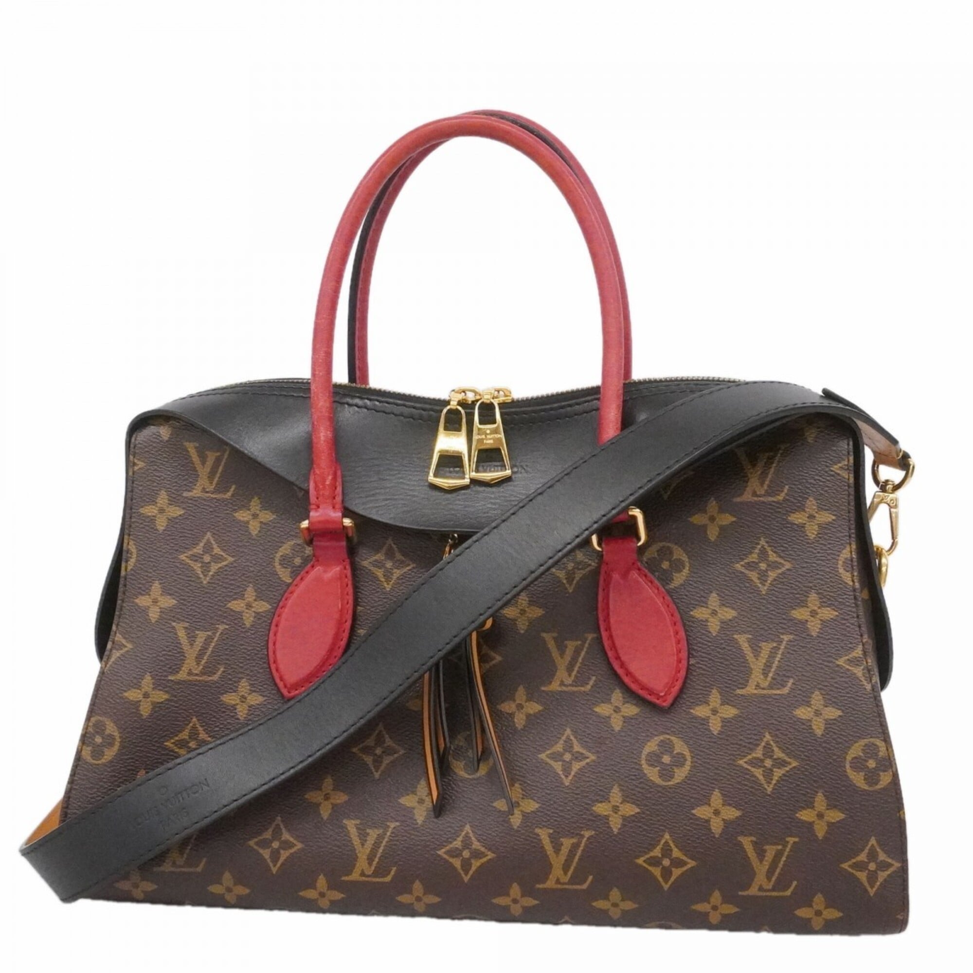 Louis Vuitton Brown Noir Handbag (Pre-Owned)