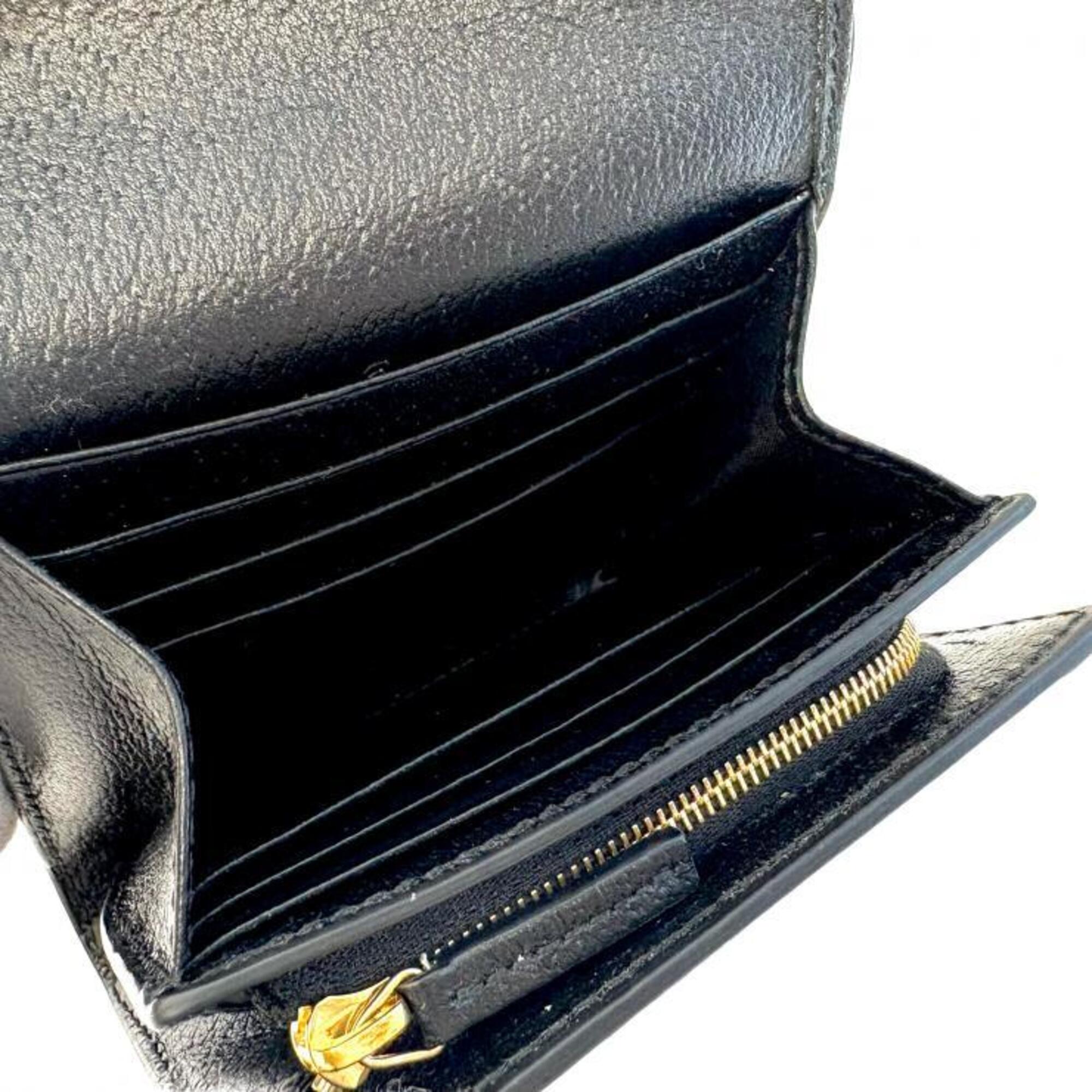 Gucci Black Leather Wallet (Bi-Fold) (Pre-Owned)