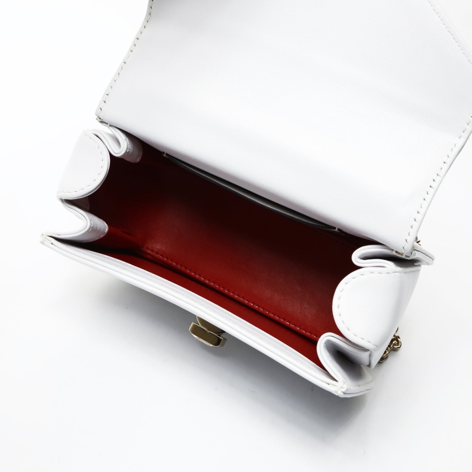 Valentino White Shoulder Bag (Pre-Owned)