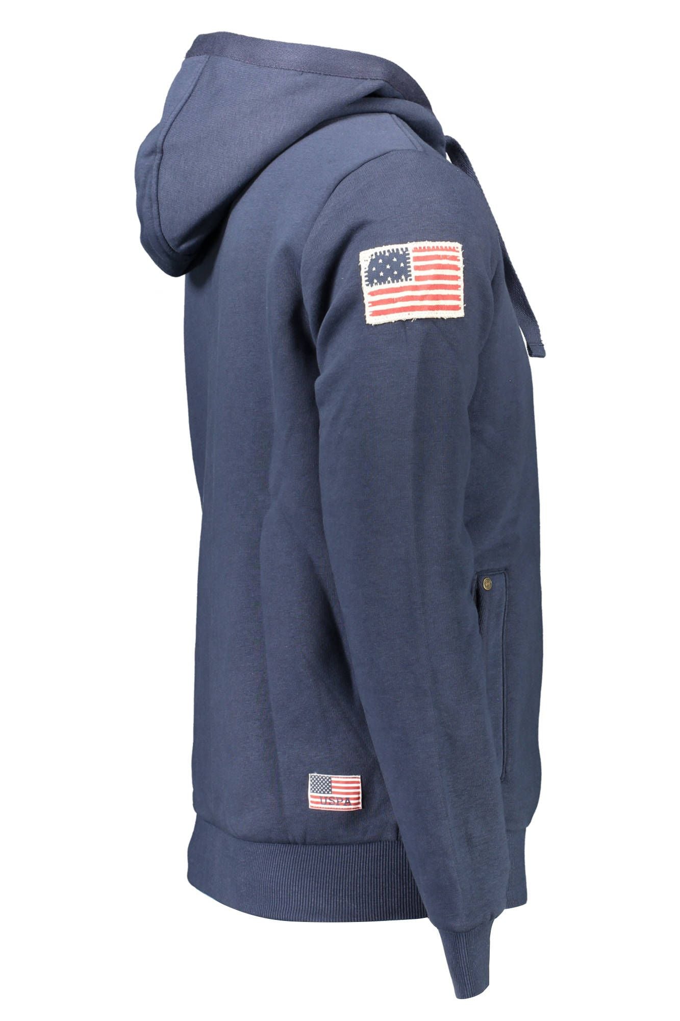 U.S. POLO ASSN. Blue Cotton Men's Men's Sweatshirt