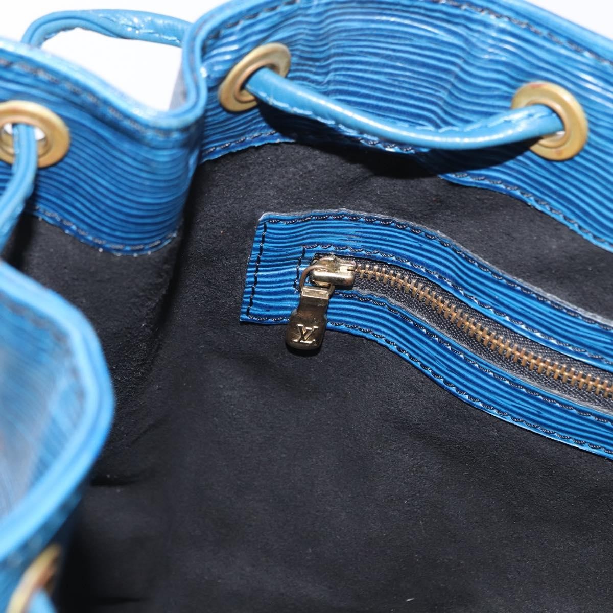 Louis Vuitton Noe Epi Leather Blue Leather Shoulder Bag Bag (Pre-Owned)
