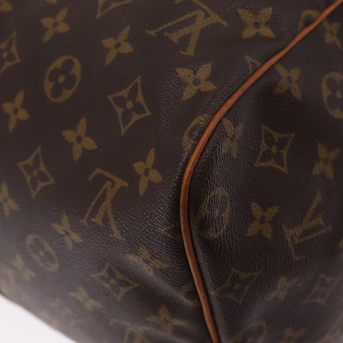 Louis Vuitton Sac Souple Monogram Canvas Brown Canvas Handbag (Pre-Owned)